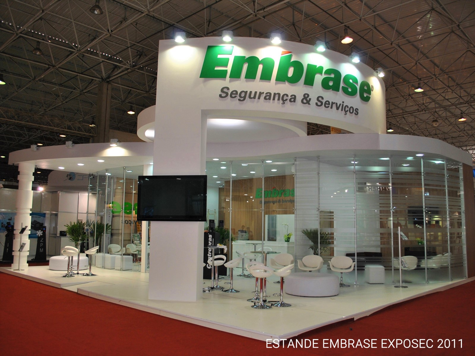 estande embrase evento feira exposec 2011.jpg